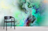 3D Green Color Gradient Wall Mural Wallpaper 11- Jess Art Decoration