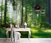 3D Green Jungle Wall Mural Wallpaper 68- Jess Art Decoration