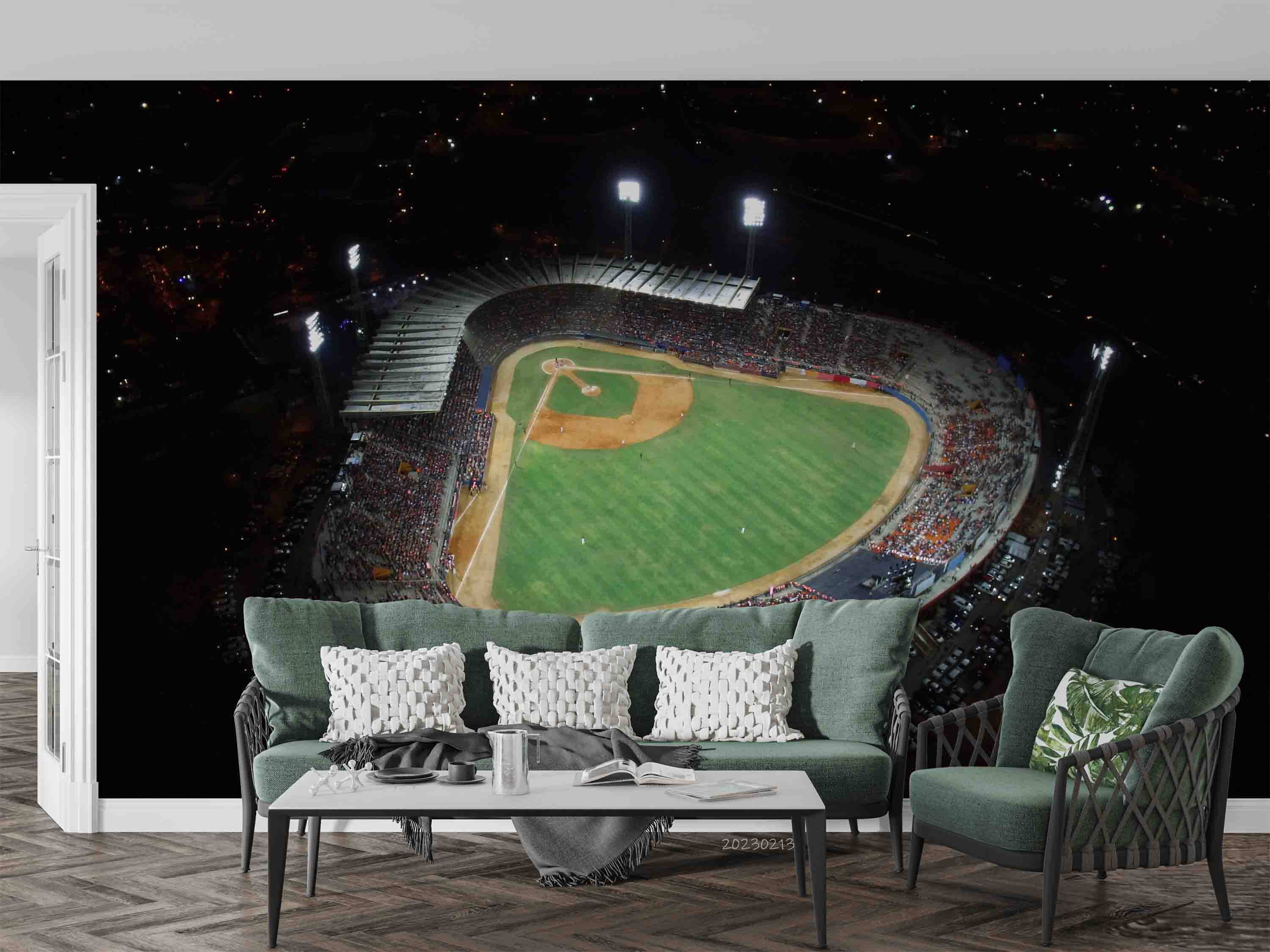 3D Stadium Maracaibo Venezuela Wall Mural Wallpaper GD 1522- Jess Art Decoration