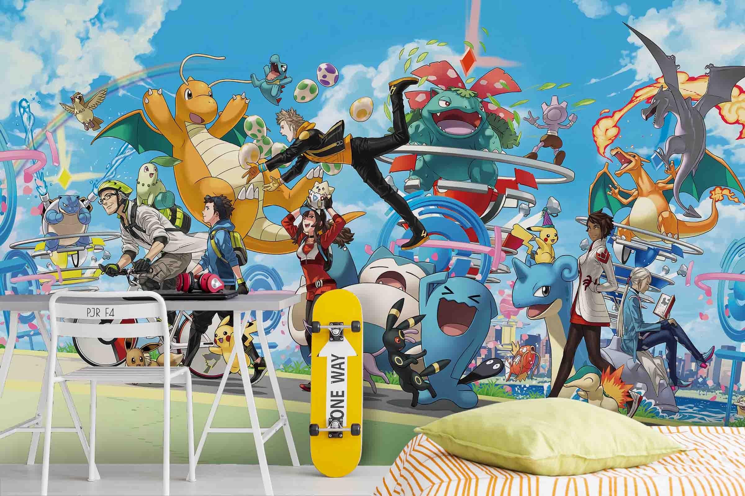 3D Cartoon Dragon Boy Pet Wall Mural Wallpaper WJ 5206- Jess Art Decoration