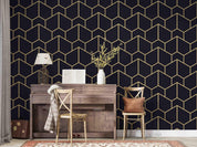 3D Art Geometric Decoration Wall Mural Wallpaper LQH 232- Jess Art Decoration