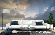 3D Sky Cloud Mountain River Nature Landscape Wall Mural Wallpaper LQH 659- Jess Art Decoration