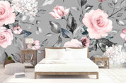 3D Simple Vintage Floral Wall Mural Wallpaper 05- Jess Art Decoration