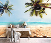 3D Tropical Beach Wall Mural Wallpaper 73- Jess Art Decoration