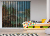 3D Landscape Oil Painting Curtains and Drapes LQH 116- Jess Art Decoration