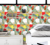3D White Chrysanthemum Wall Mural Wallpaper 31- Jess Art Decoration
