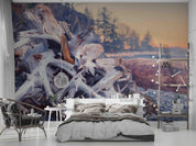 3D Dead Branch Wall Mural Wallpaper LQH 698- Jess Art Decoration