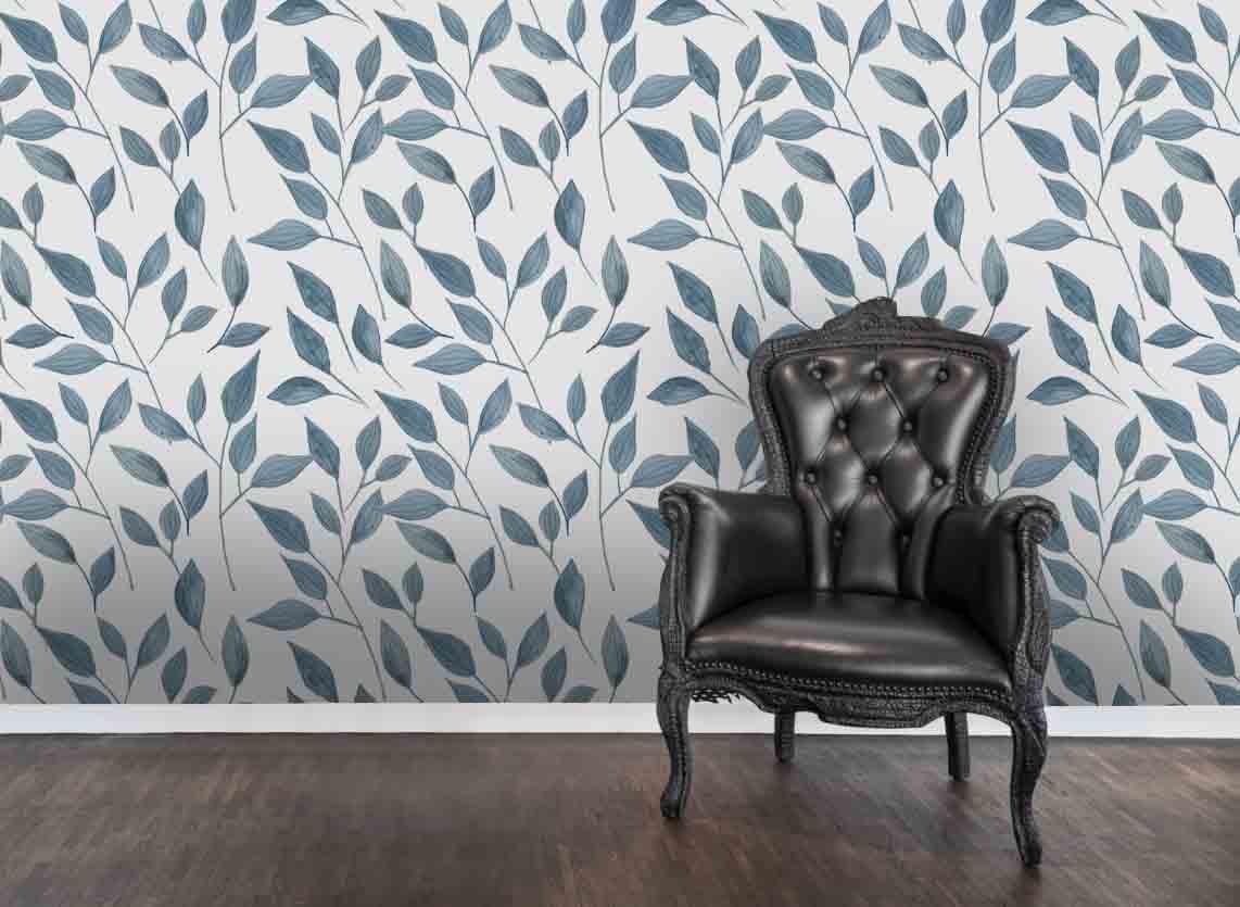 3D Leaves Branch Wall Mural Wallpaper 47- Jess Art Decoration