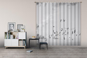 3D Cloudy Bird Pattern Curtains and Drapes GD 2381- Jess Art Decoration