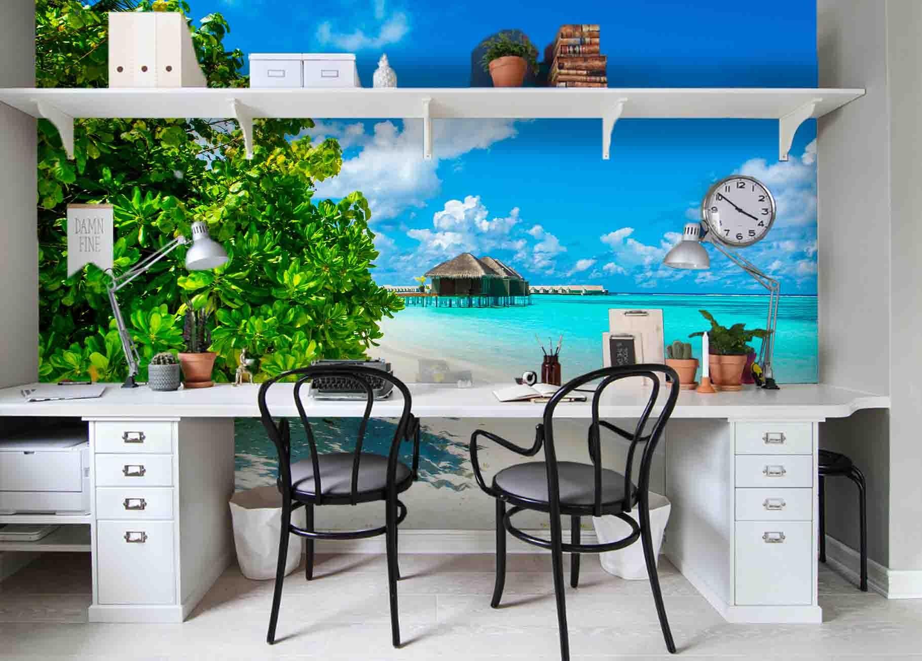 3D Tropical Beach Wall Mural Wallpaper 81- Jess Art Decoration