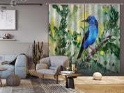 3D Landscape Bird Oil Painting Curtains and Drapes LQH 127- Jess Art Decoration