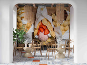 3D Hong Kong Waffles Wall Mural Wallpaper GD 2631- Jess Art Decoration