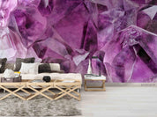 3D Abstract Purple Spar Wall Mural Wallpaper LQH 80- Jess Art Decoration