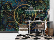3D Space Constellation Symbol Totem Wall Mural Wallpaper LQH 175- Jess Art Decoration