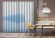 3D Abstract Lake Plant Tree Reflection Curtains and Drapes LLL 81- Jess Art Decoration