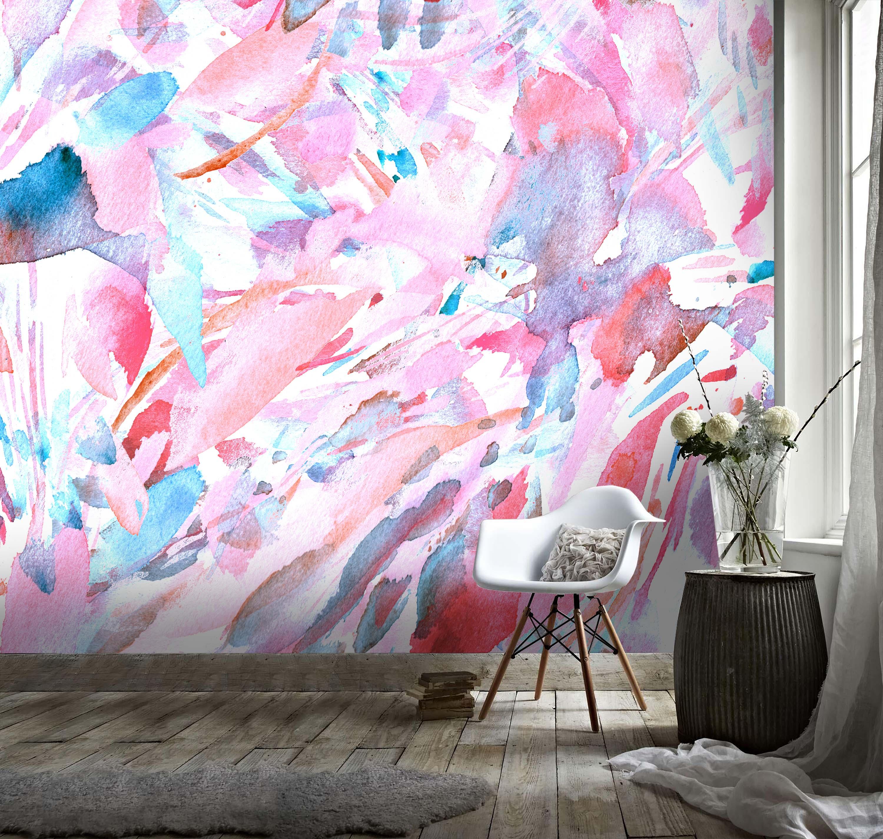 3D Color Abstraction Wall Mural Wallpaper 105- Jess Art Decoration
