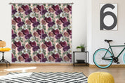 3D Vintage Pastoral Colorful Floral Curtains and Drapes GD 3153- Jess Art Decoration
