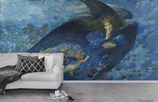3D Angel Art Oil Painting Wall Mural Wallpaper LQH 125- Jess Art Decoration