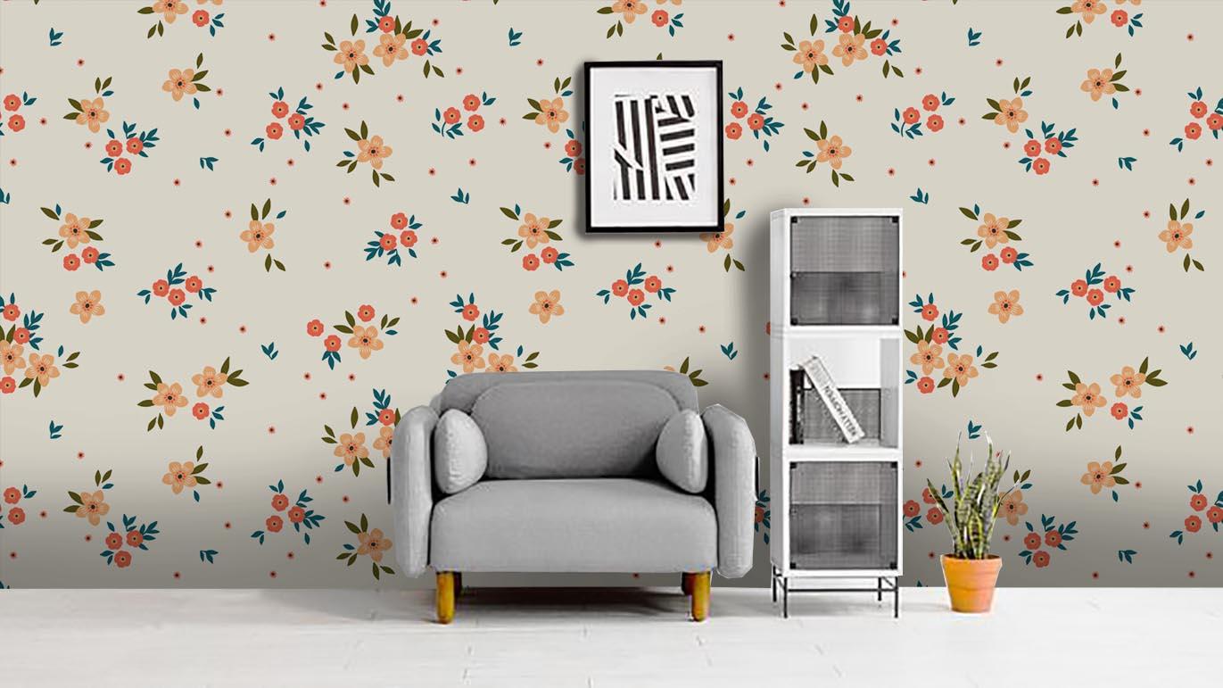 3D Flower Yellow Wall Mural Wallpaper 33- Jess Art Decoration