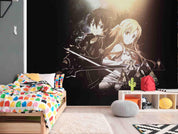 3D Cartoon Sword Art Online Wall Mural Wallpaper WJ 2147- Jess Art Decoration
