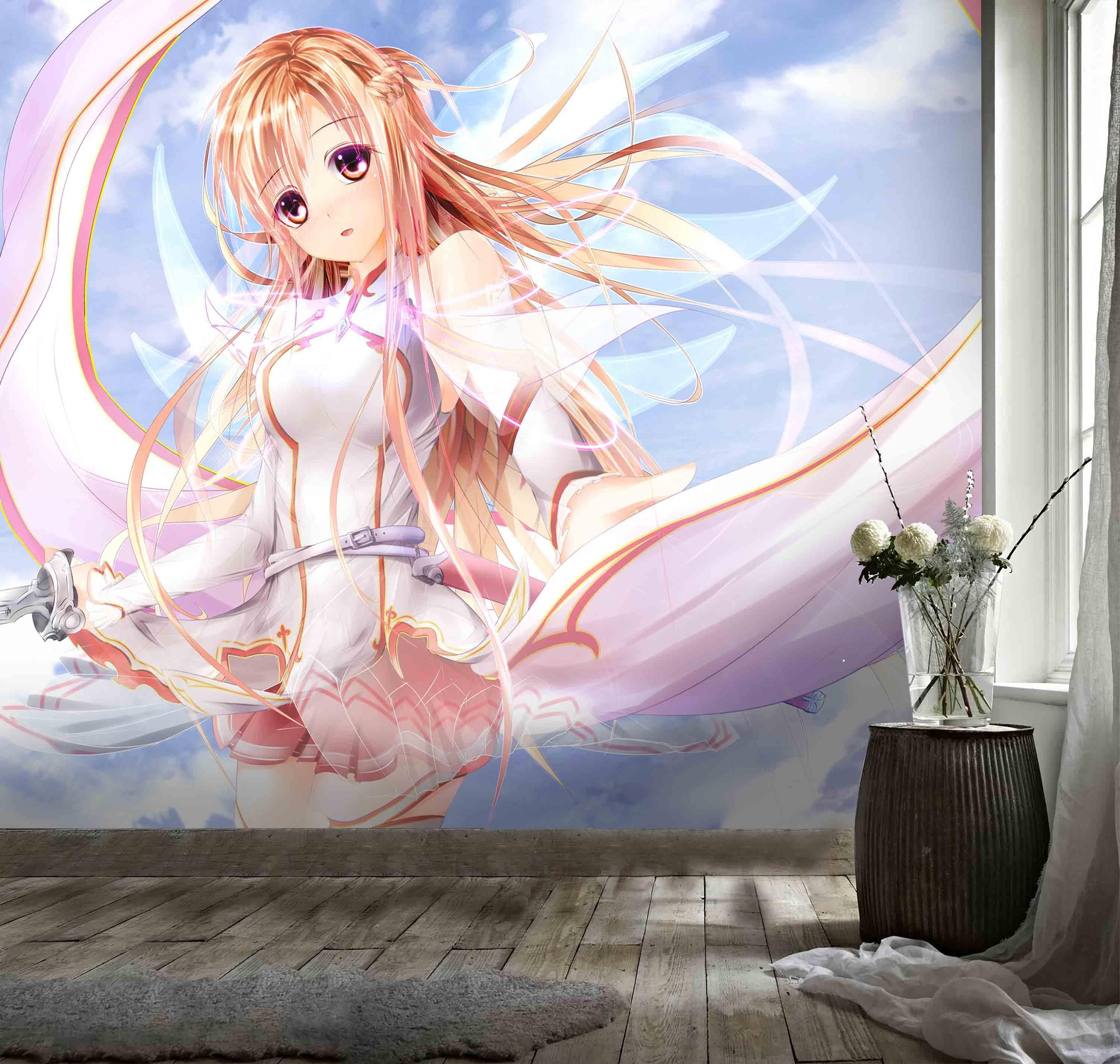 3D Sword Art Online  Wall Mural Wallpaper 185- Jess Art Decoration