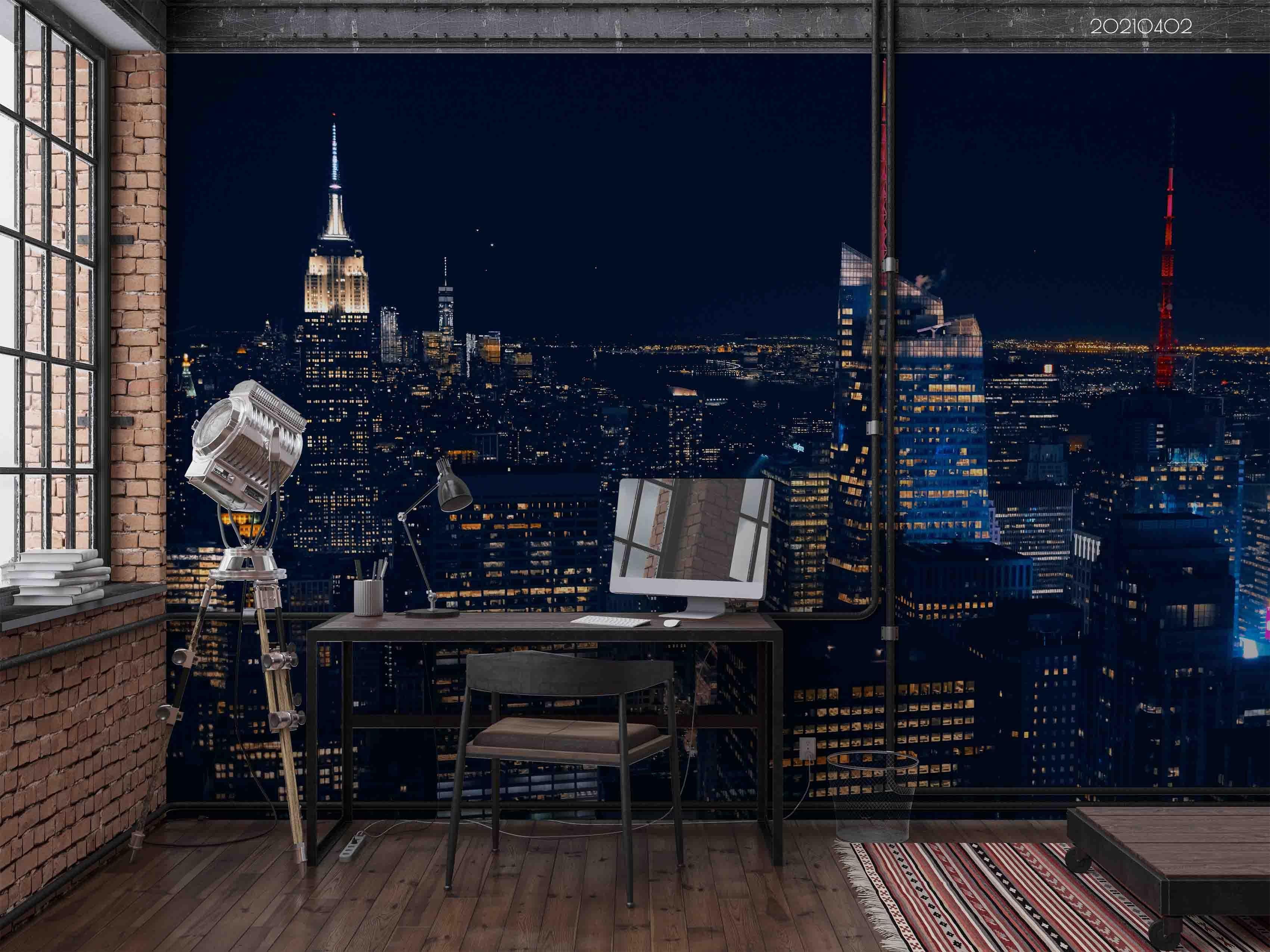 3D City Architecture Landscape Wall Mural Wallpaper LQH 117- Jess Art Decoration