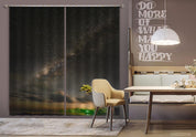 3D Milky Way Night Star Cloud Scenery Curtains and Drapes GD 2086- Jess Art Decoration