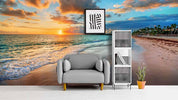 3D blue sky sea beach wall mural wallpaper 66- Jess Art Decoration