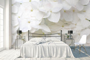 3D white floral petal wall mural wallpaper 36- Jess Art Decoration