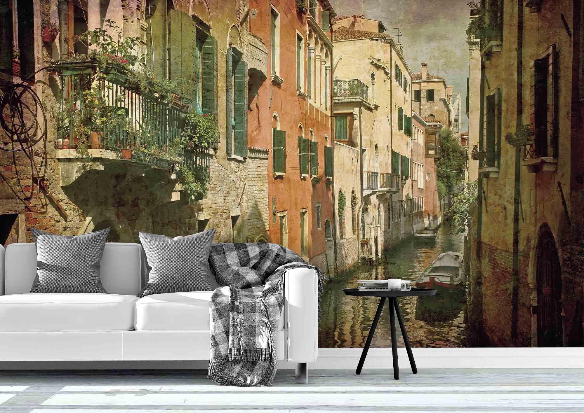 3D Venice Water City Wall Mural Wallpaper 252- Jess Art Decoration
