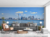 3D City Landmark Building River Wall Mural Wallpaper 5032- Jess Art Decoration