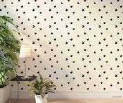 3D Hand Drawn Heart Pattern Wall Mural Wallpaper LXL- Jess Art Decoration