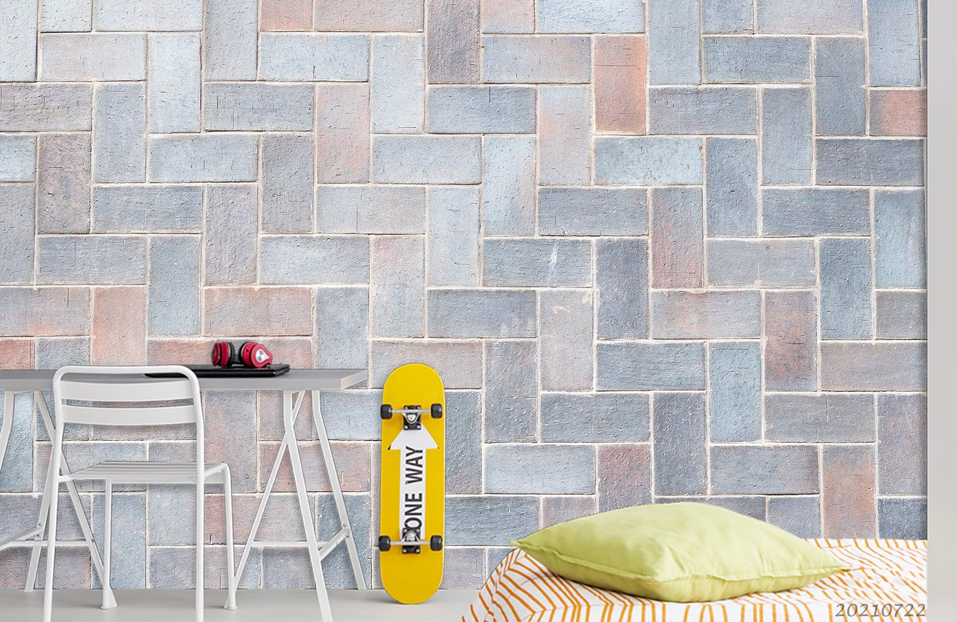 3D Brick Wall Texture Wall Mural Wallpaper LQH 231- Jess Art Decoration