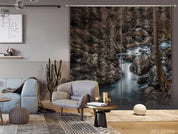 3D Landscape Reef Creek Tree Curtains and Drapes GD 2973- Jess Art Decoration