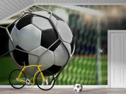 3D Football Net Pattern Wall Mural Wallpaper GD 2916- Jess Art Decoration