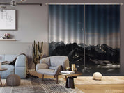 3D Landscape Nature Peak Snow Curtains and Drapes GD 2963- Jess Art Decoration