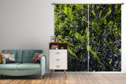 3D Summer Green Leaf Sunbeam Curtains and Drapes GD 3094- Jess Art Decoration