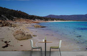 3D Forest Sea Beach Landscape Wall Mural Wallpaper LQH 347- Jess Art Decoration
