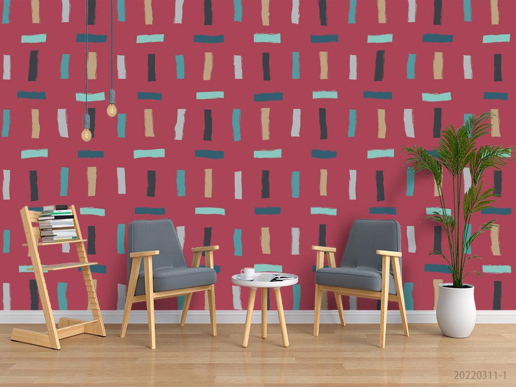3D Geometric Seamless Wall Mural Wallpaper  sww 117- Jess Art Decoration