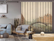 3D Landscape Oil Painting Curtains and Drapes LQH 79- Jess Art Decoration