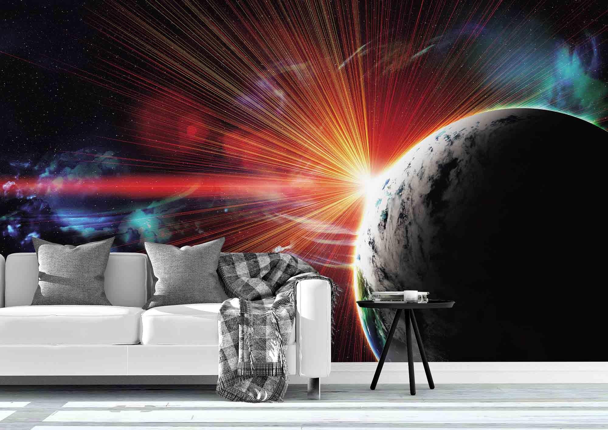 3D Universe Planet Wall Mural Wallpaper 239- Jess Art Decoration