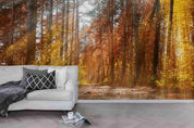 3D Forest Fall Wall Mural Wallpaper 161- Jess Art Decoration