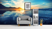 3D blue sky sea sunshine wall mural wallpaper 111- Jess Art Decoration