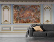 3D European Oil Painting Geometric Relief Pattern Wall Mural Wallpaper GD 2976- Jess Art Decoration