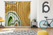 3D Golden Marble Texture Pattern Curtains and Drapes LQH 391- Jess Art Decoration