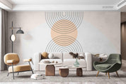 3D Arches Linear Print Wall Mural Wallpaper SWW544- Jess Art Decoration