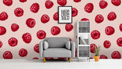 3D Red Raspberry Wall Mural Wallpaper 12- Jess Art Decoration