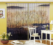 3D Landscape Oil Painting Curtains and Drapes LQH 139- Jess Art Decoration