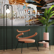 3D Summer Holiday Wall Mural Wallpaper 75- Jess Art Decoration