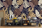 3D Brown Leaves Wall Mural Wallpaper 33- Jess Art Decoration